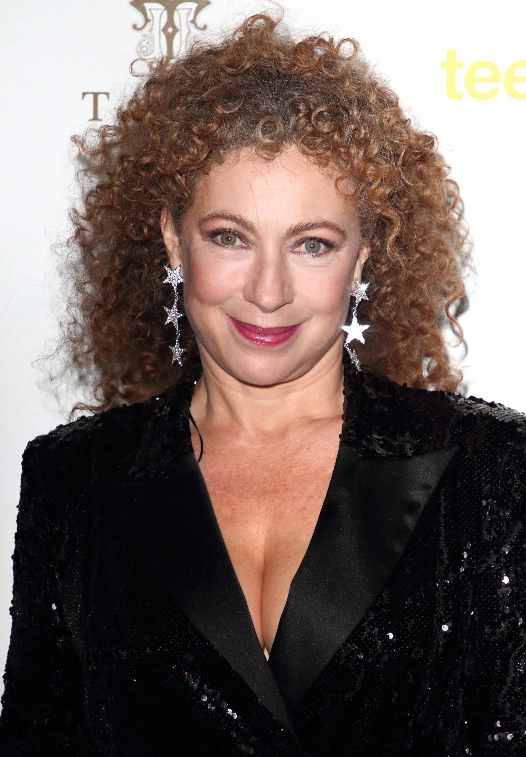 Alex Kingston on the red carpet