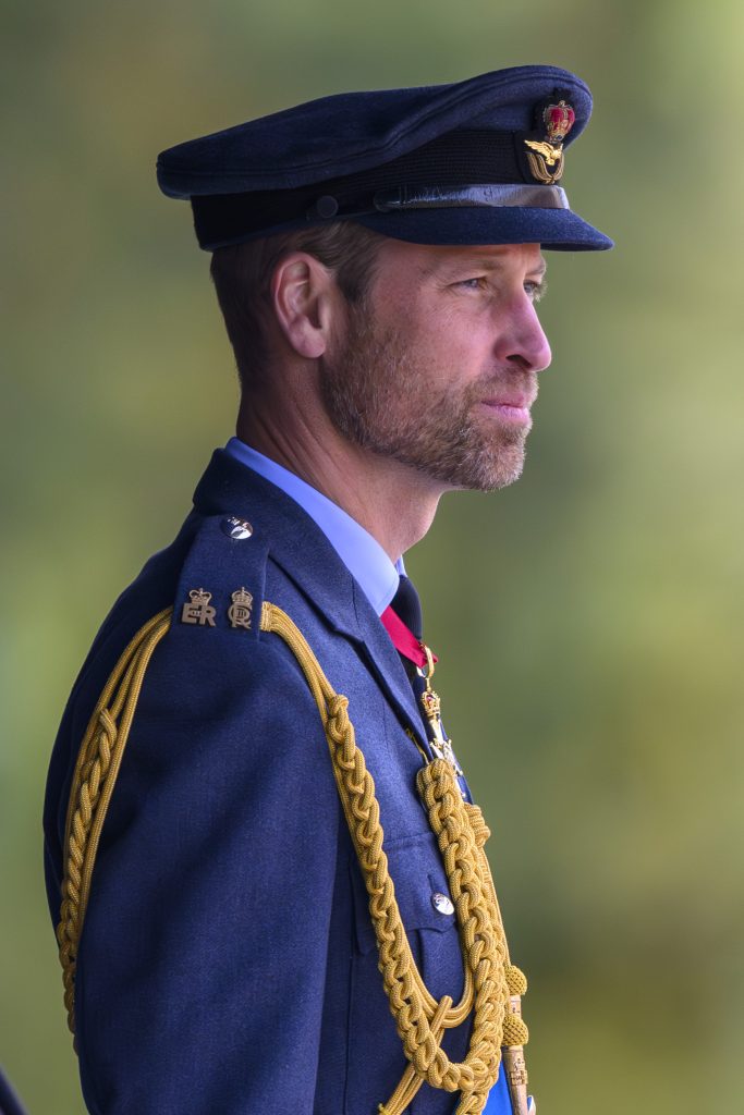 King Charles in uniform during royal engagement