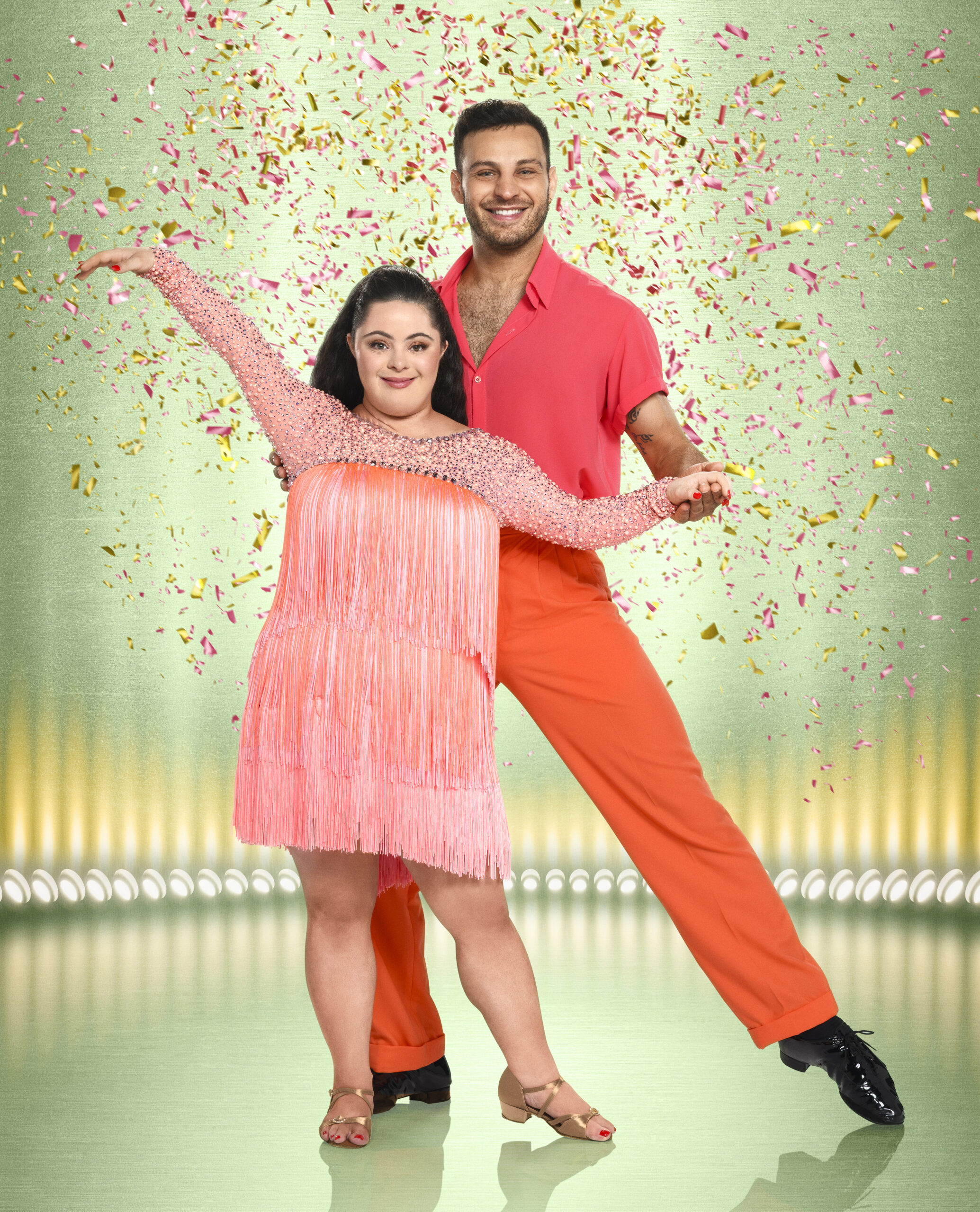 Ellie Goldstein and Vito Coppola on Strictly 