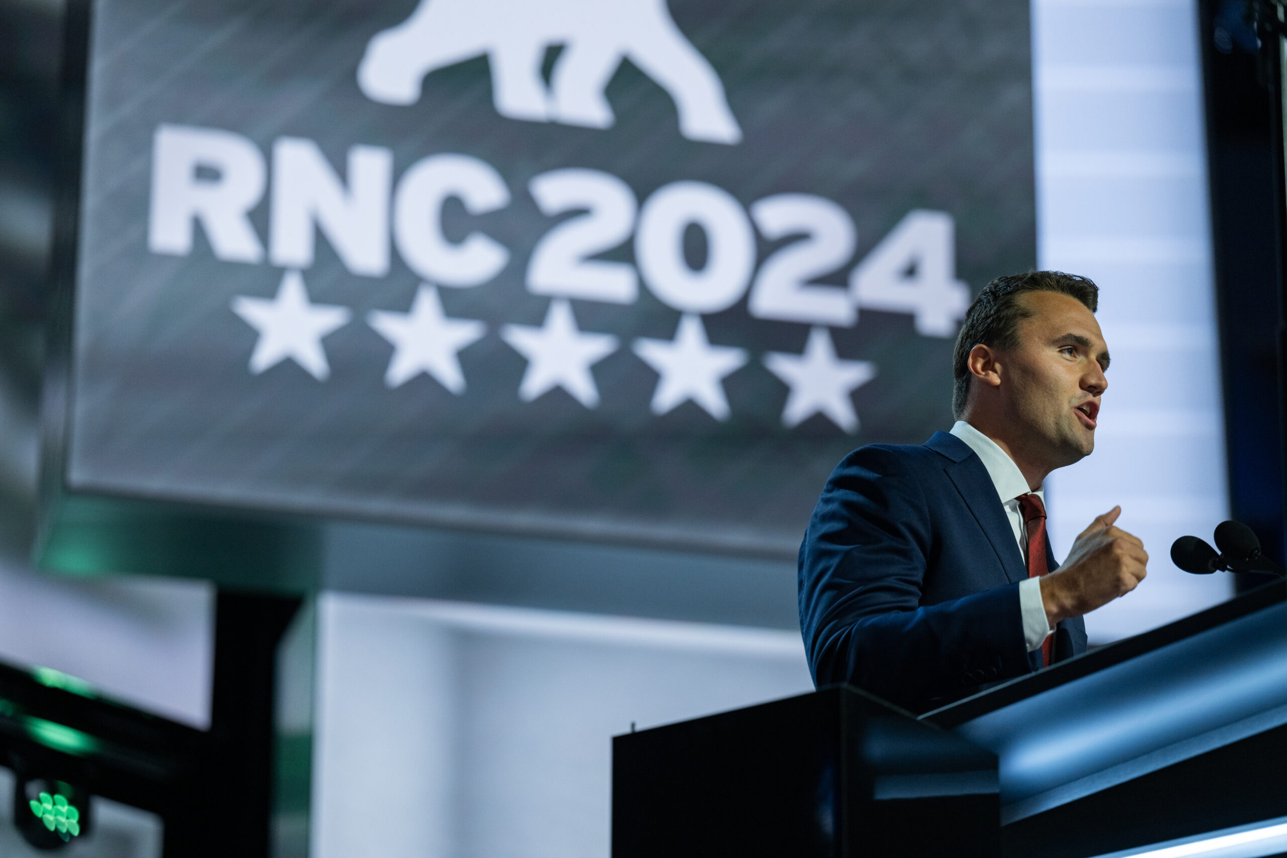Charlie Kirk at the 2024 Republican National Convention