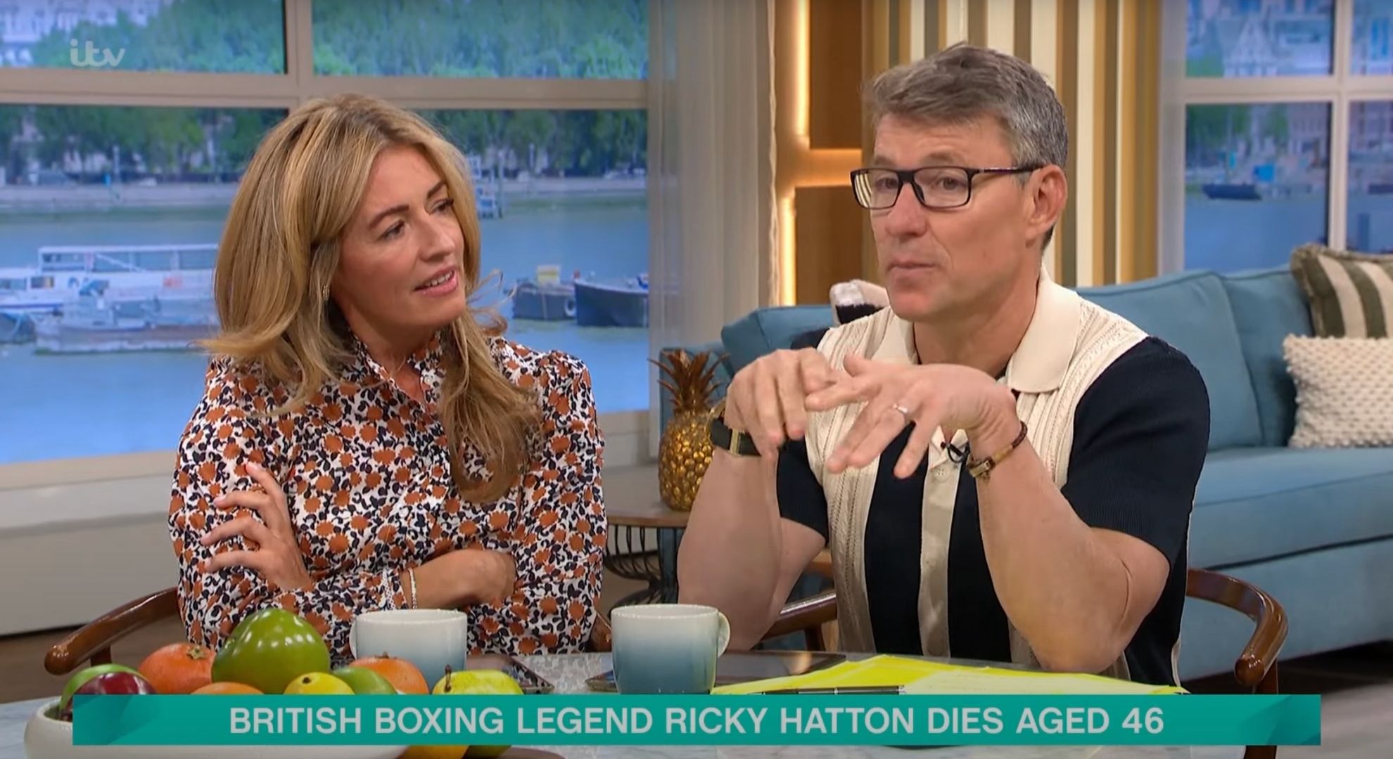 Cat Deeley and Ben Shephard on This Morning 