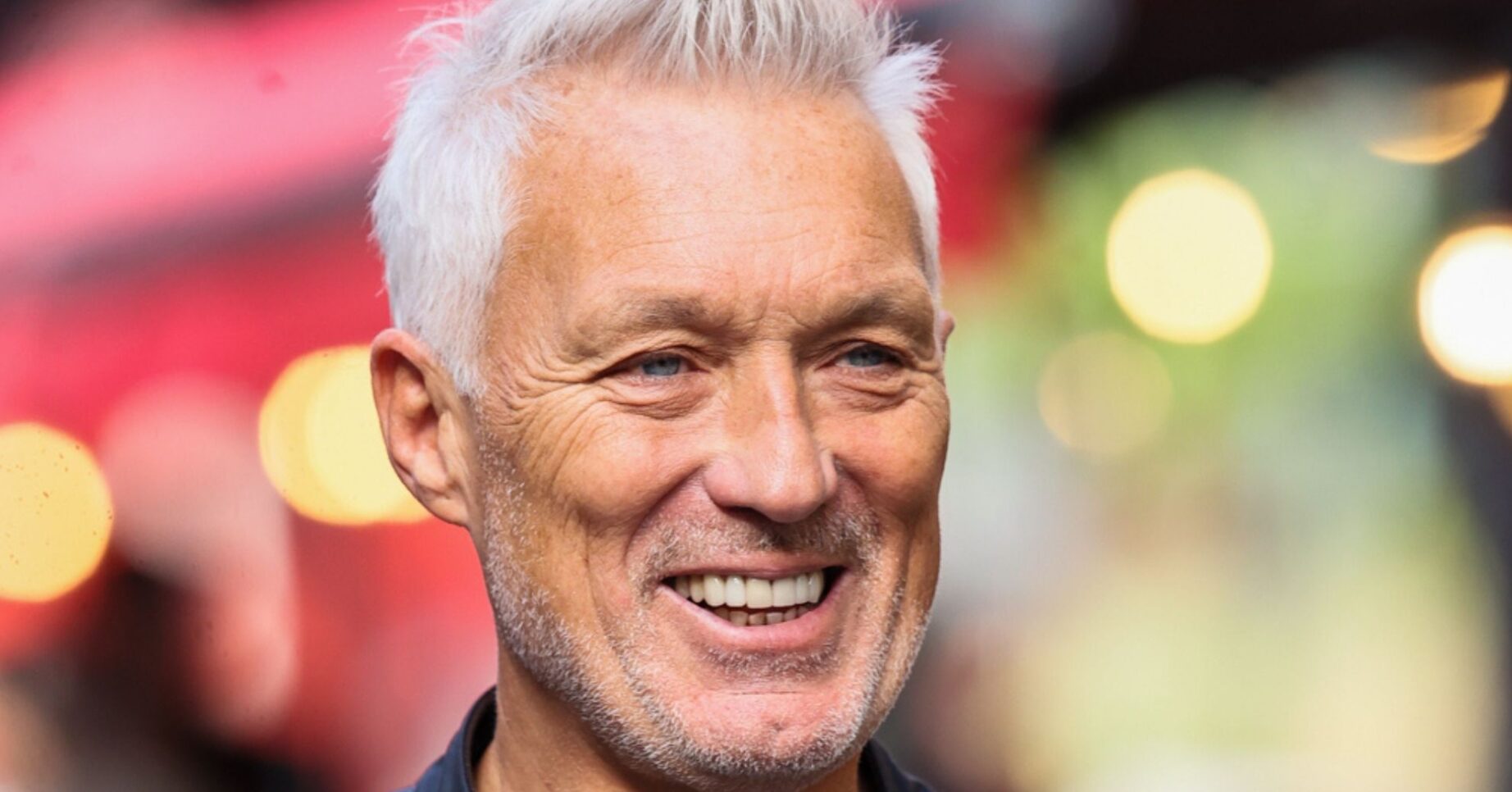 Martin kemp smiling