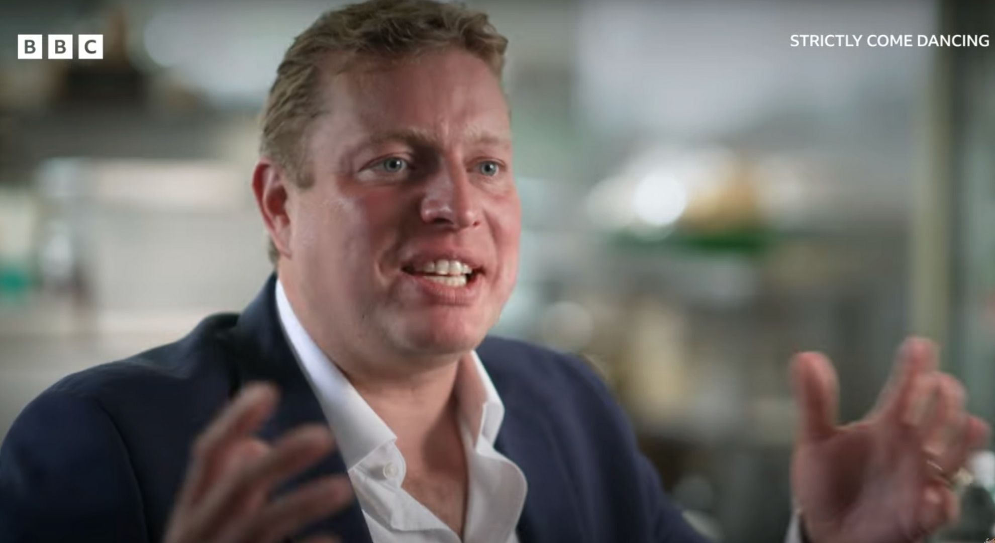 Thomas Skinner speaking in an interview 