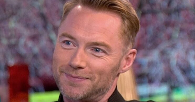 Ronan Keating smiling