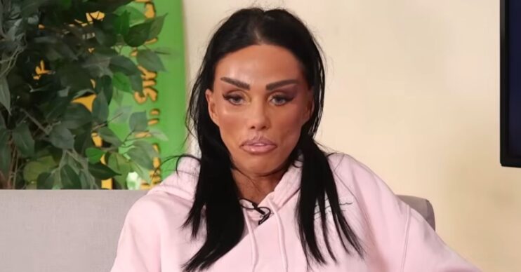 Katie Price on podcast