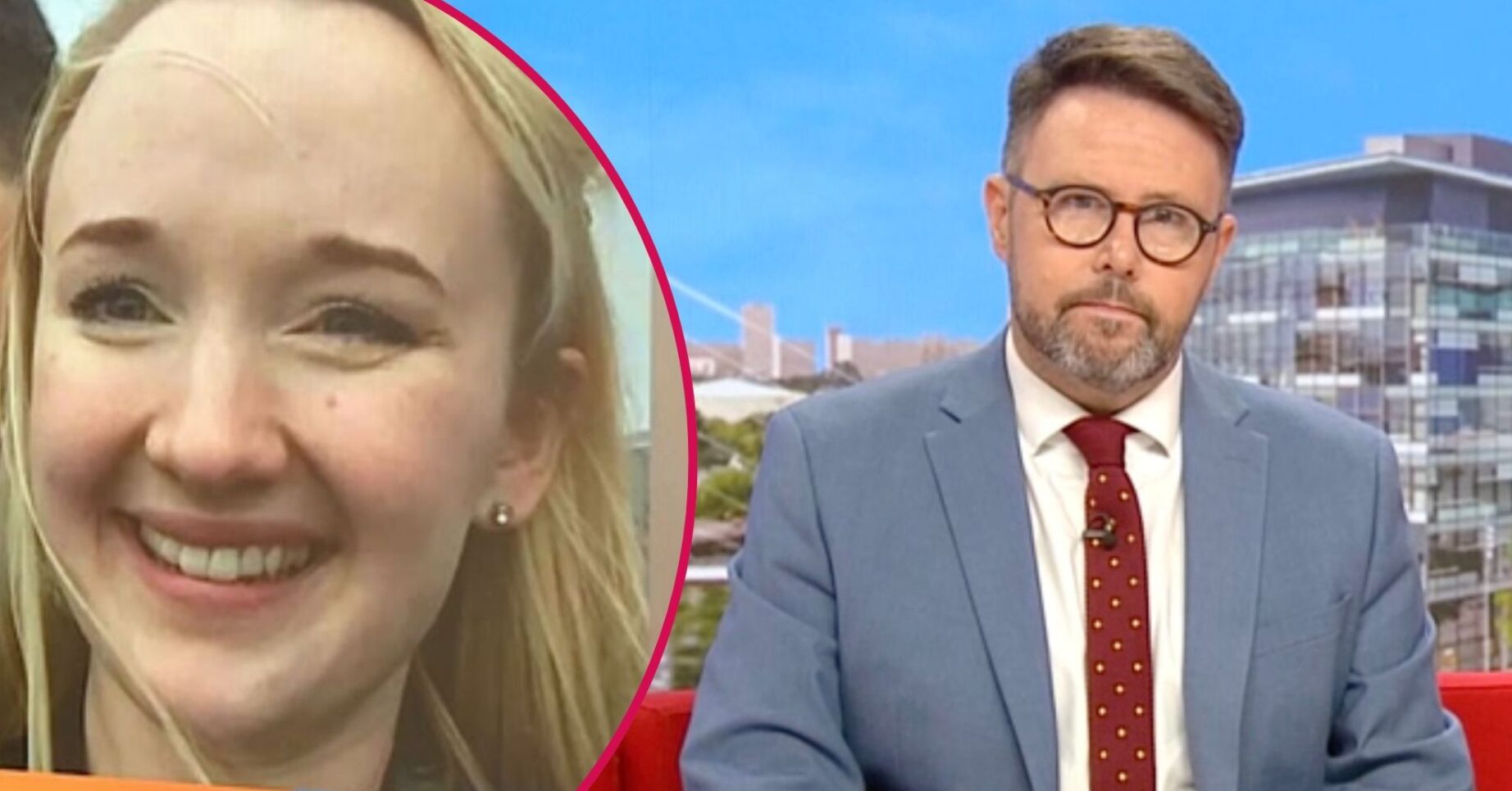 Jessica Brady and Jon Kay on BBC Breakfast