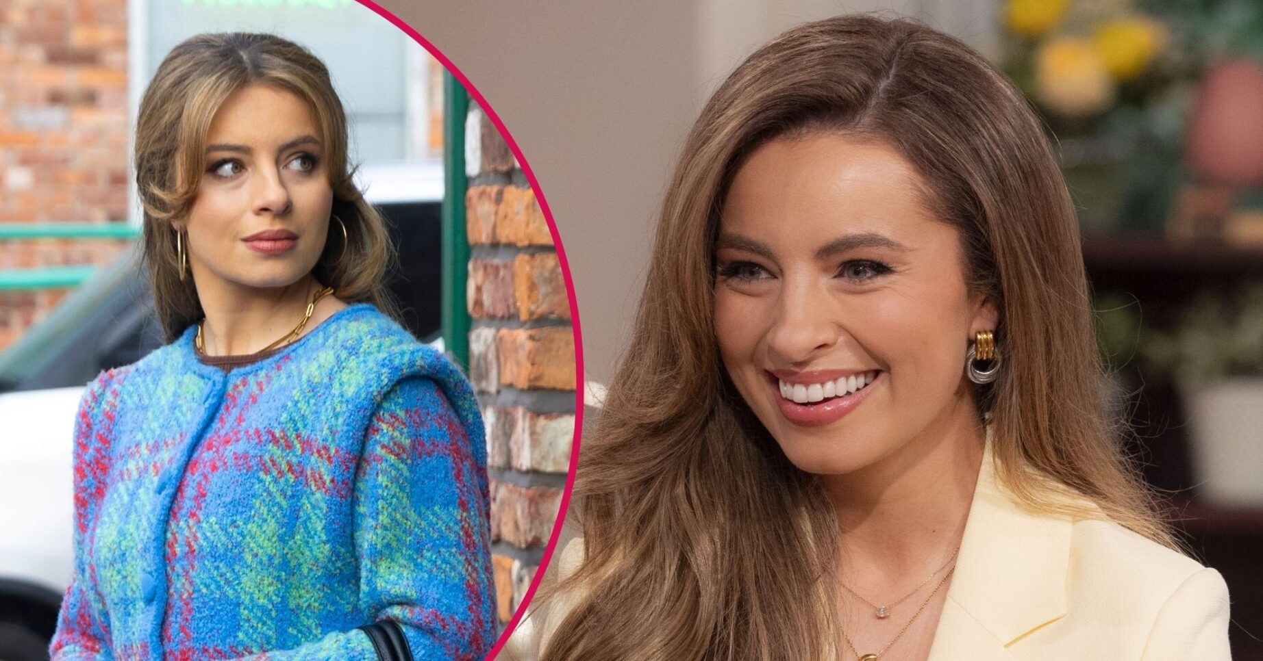 Coronation Street's Daisy Midgeley and Charlotte jordan split pic (Credit: ITV/Shutterstock/Comp ED!)