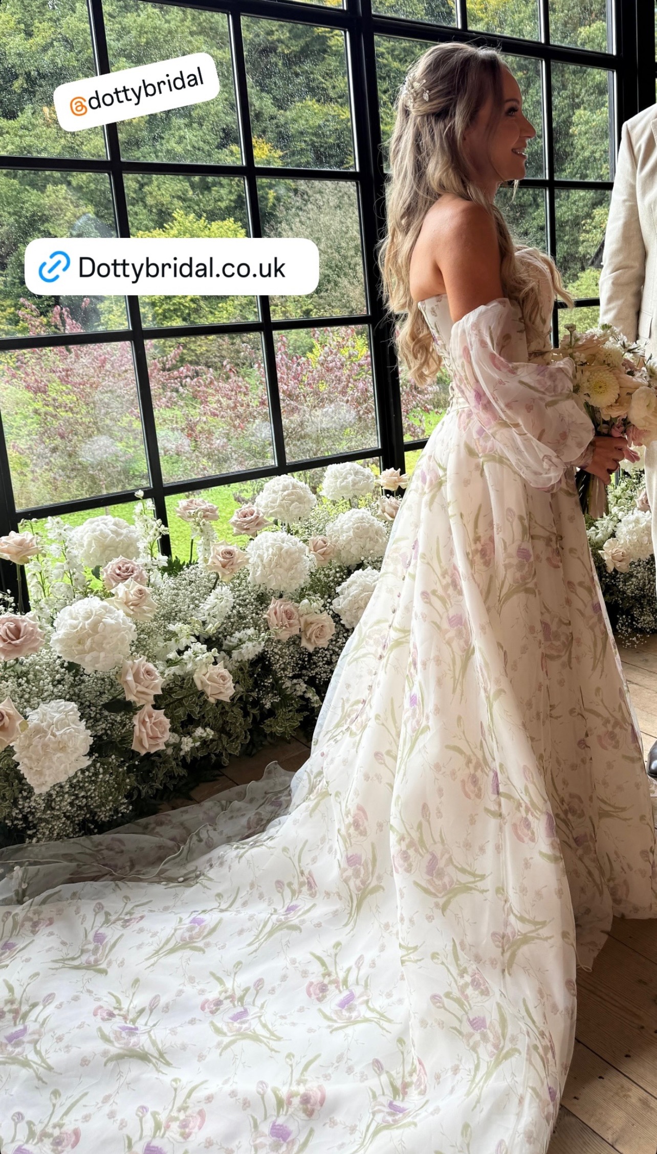 Rita's wedding dress