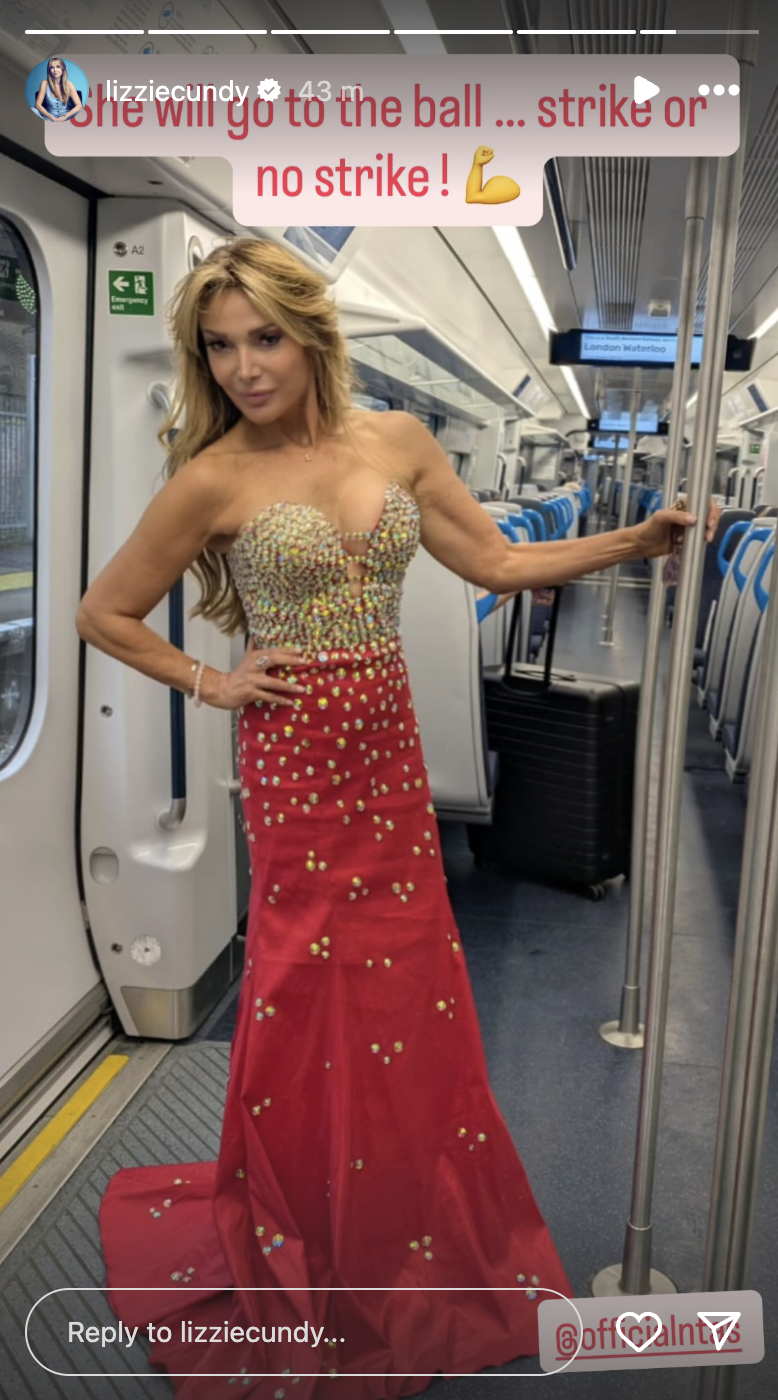 Lizzie Cundy Instagram Story