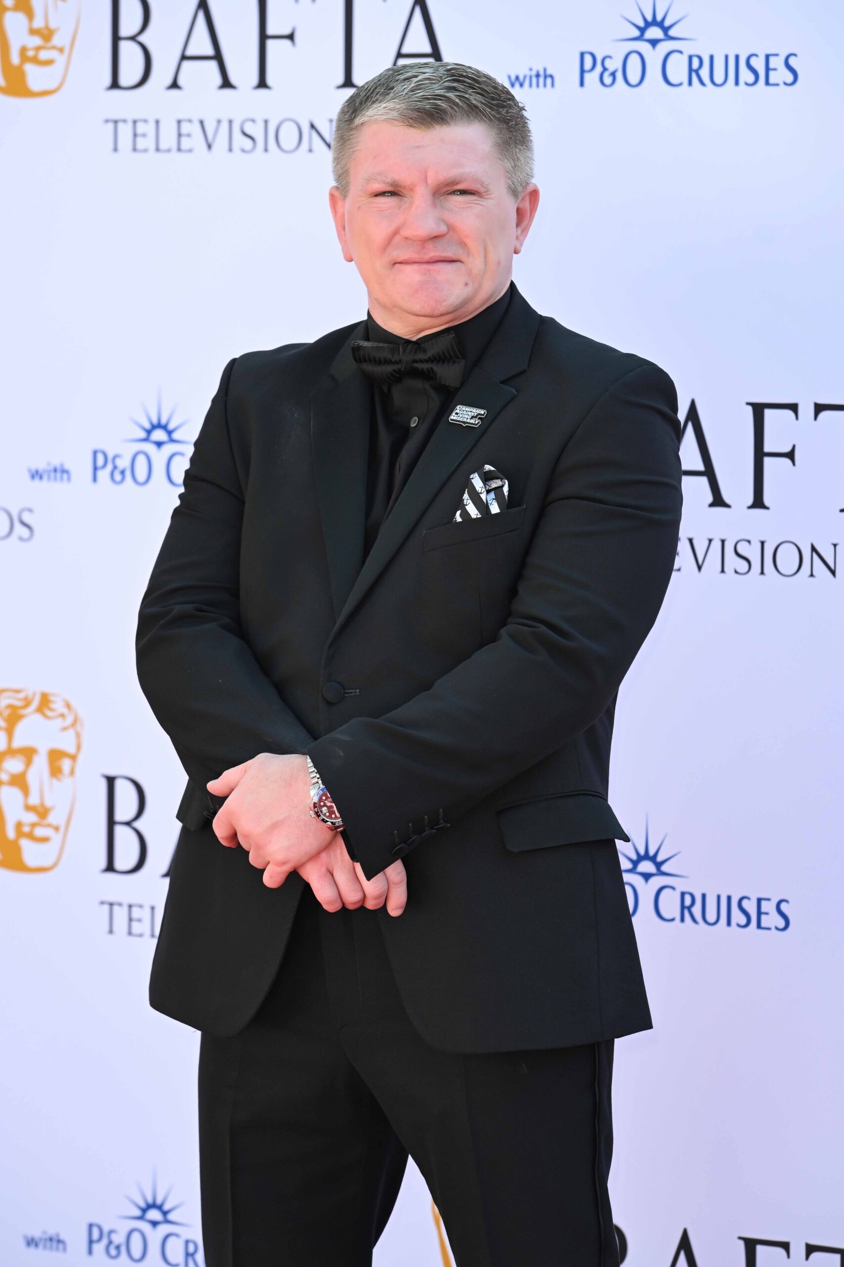 Ricky Hatton on red carpet 