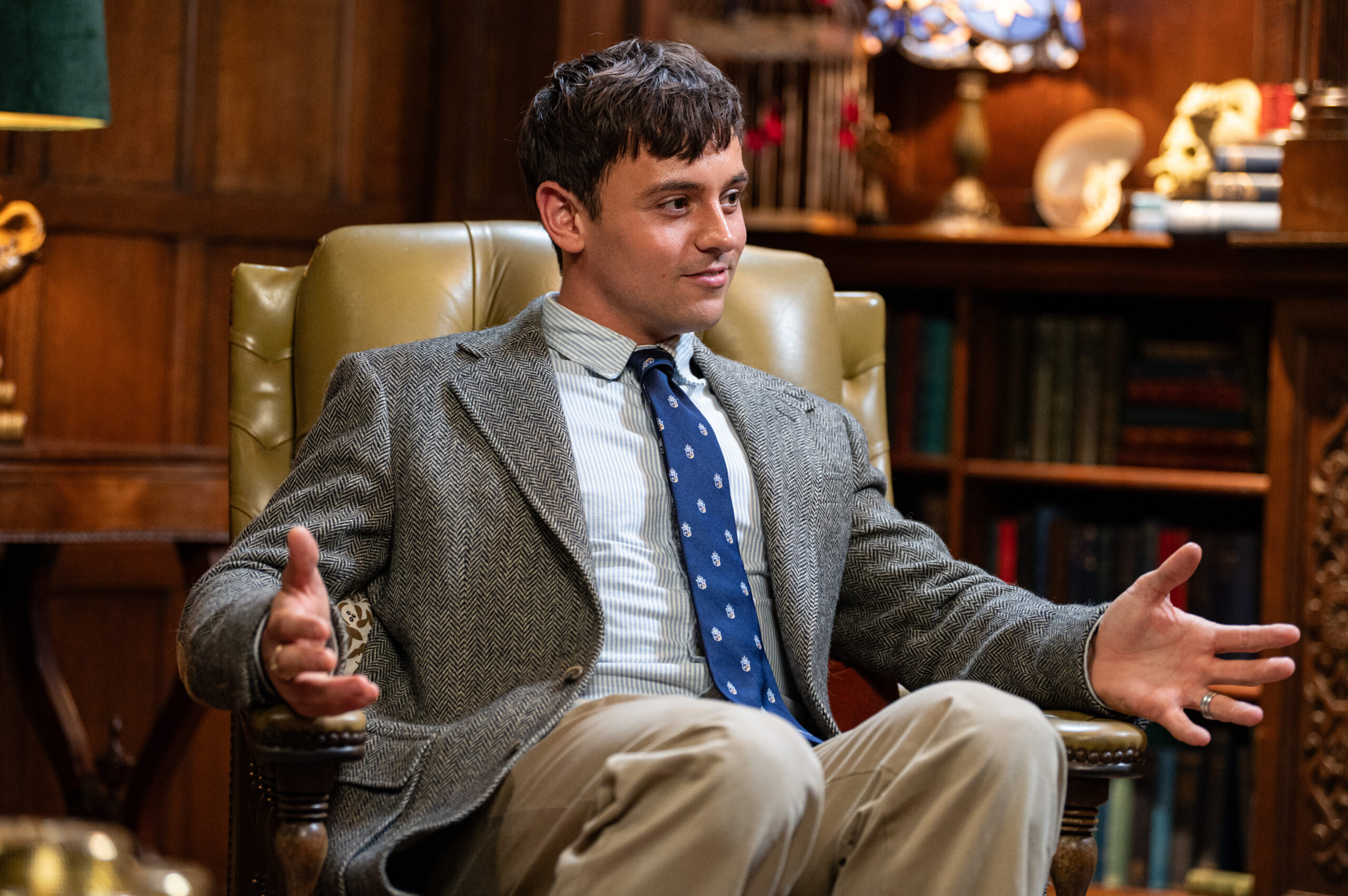 Tom Daley on Celebrity Traitors 