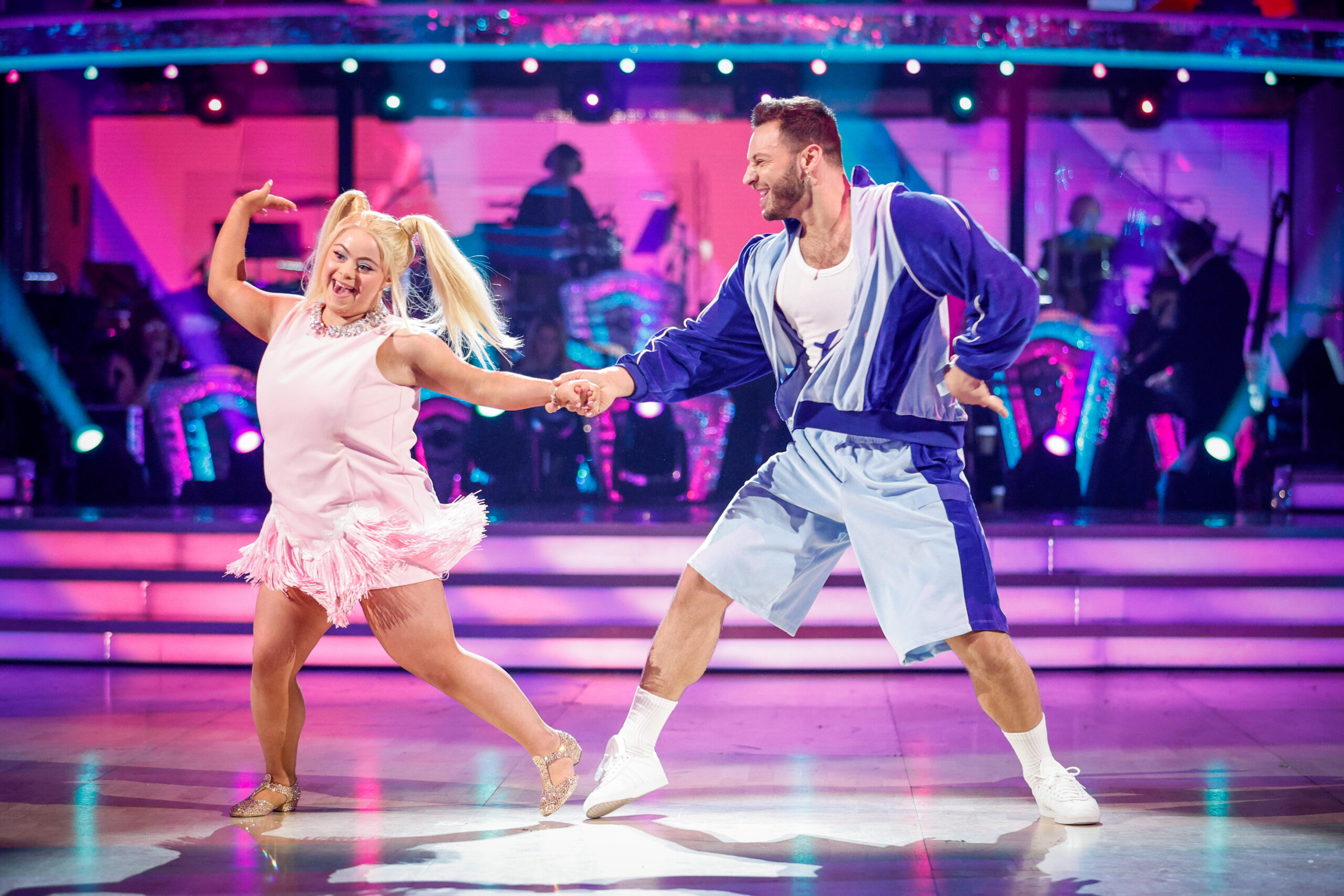 Ellie Goldstein and Vito Coppola on Strictly 