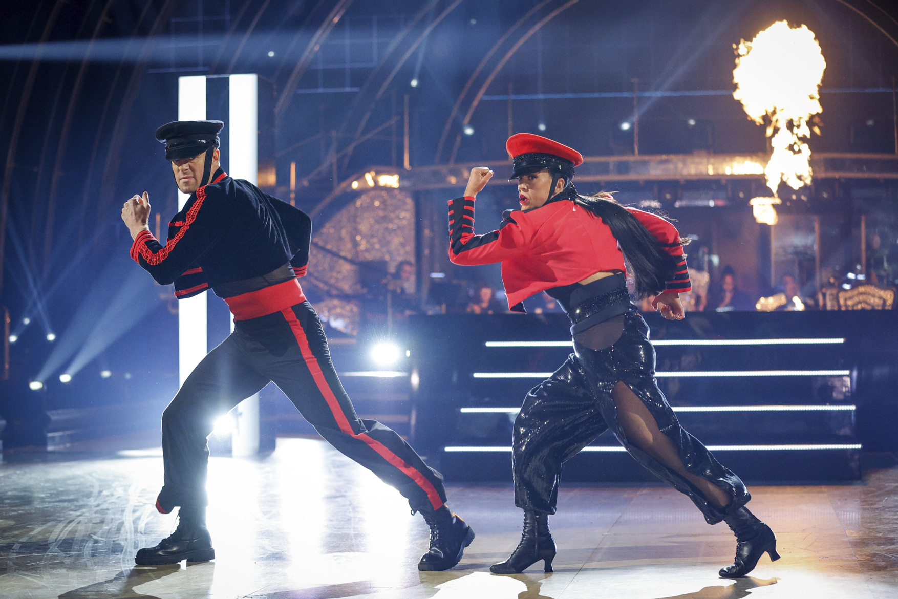 Vicky and Kai dance to Cheryl in Strictly Come Dancing Icons Week 