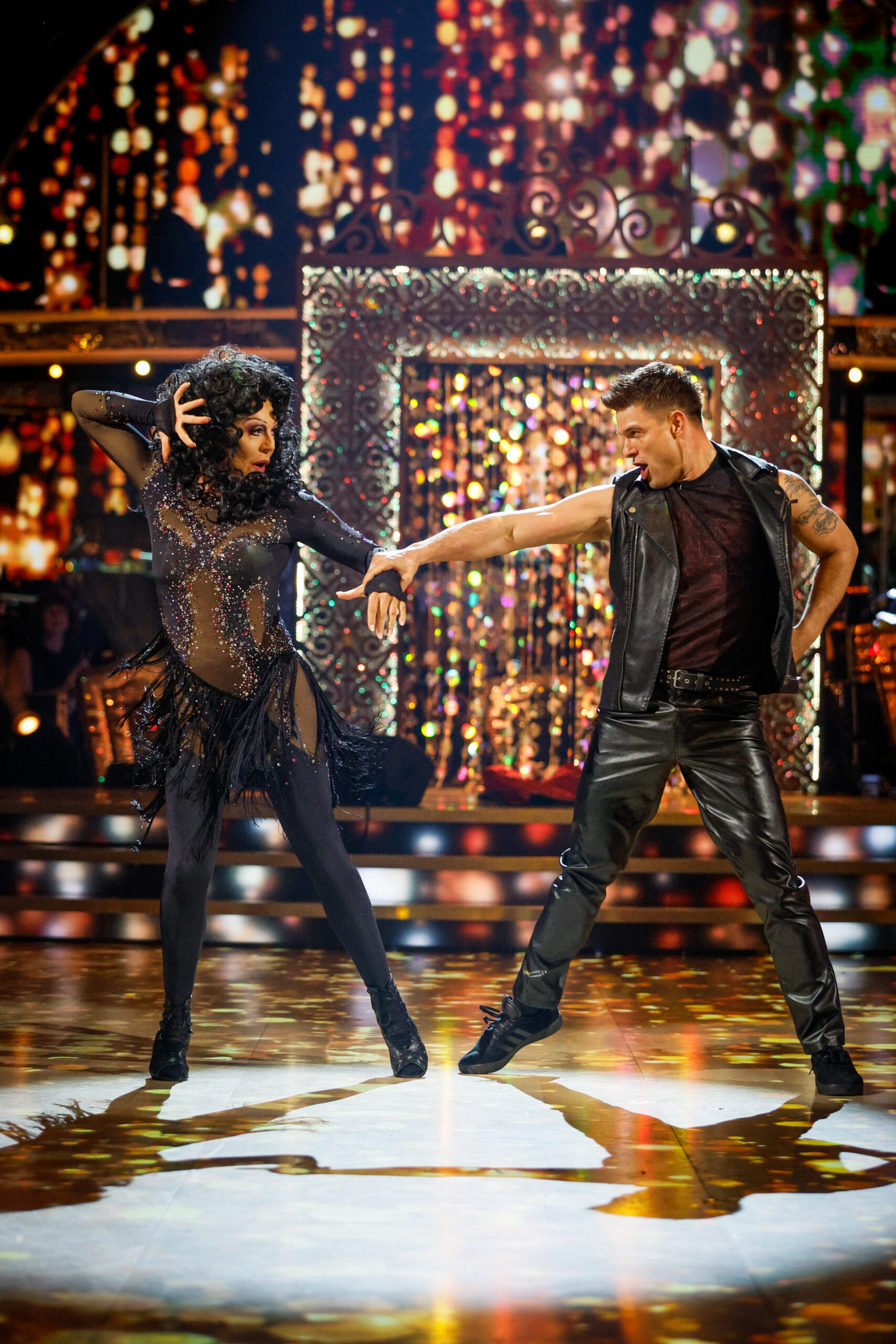 La Voix and Aljaz Skorjanec on Strictly 