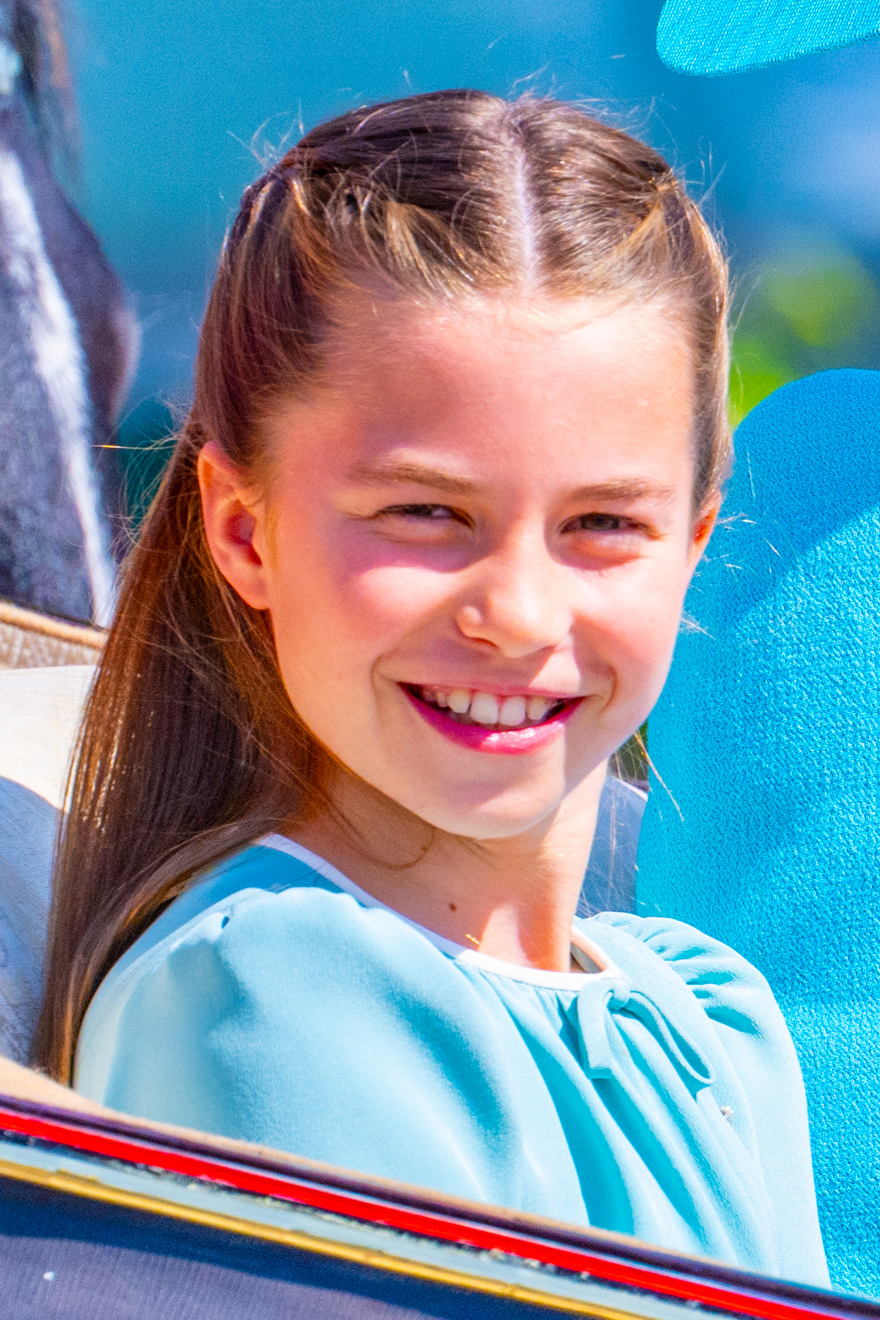 Princess Charlotte smiling