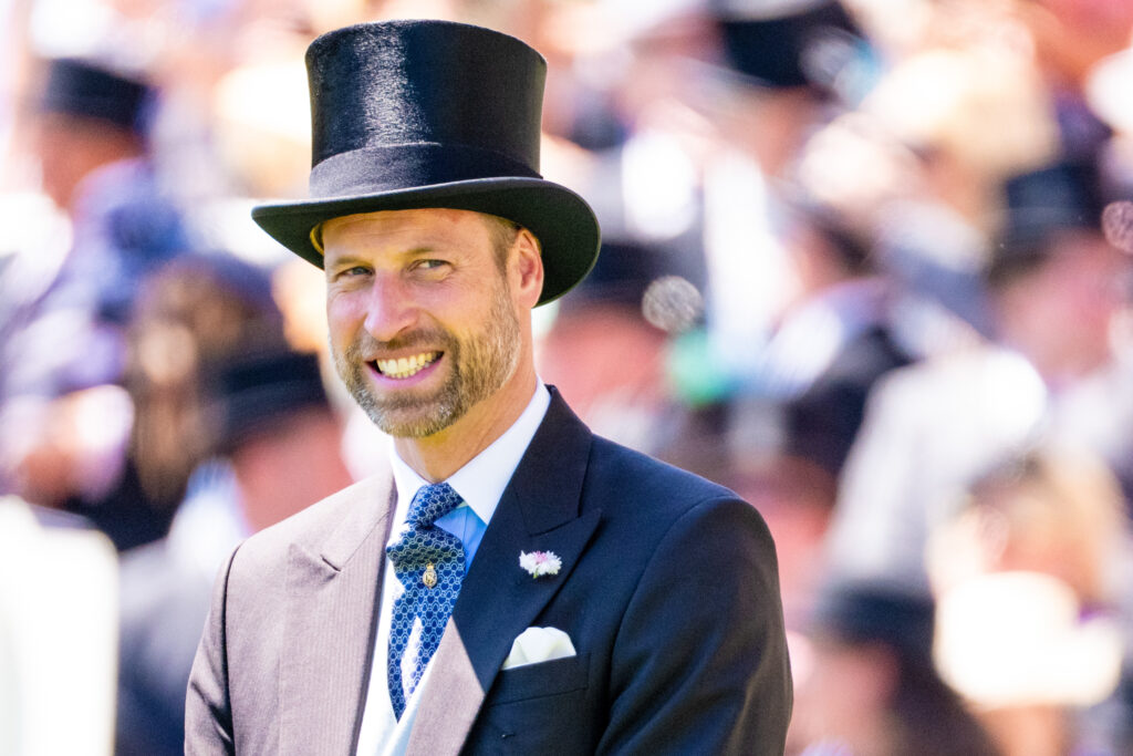 Prince William smiling
