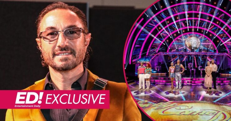Vincent Simone smiling / Strictly 2025 bottom four