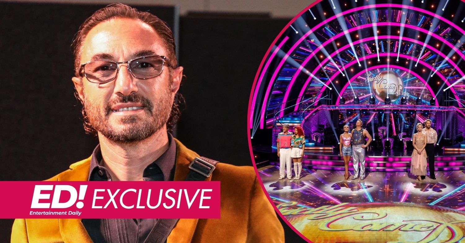 Vincent Simone smiling / Strictly 2025 bottom four