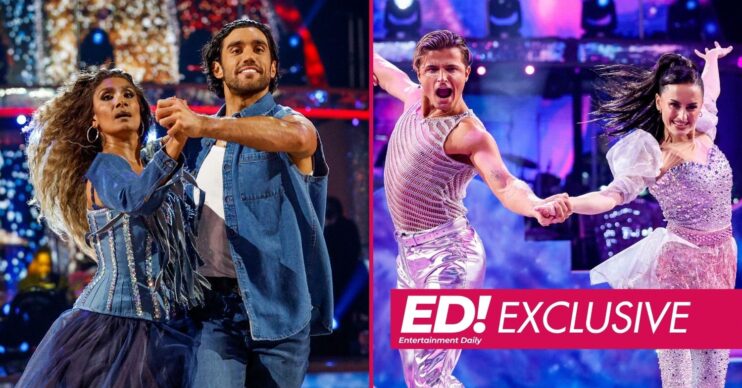 Balvinder Sopal and Julian Caillon and Amber Davies and Nikita Kuzmin on Strictly