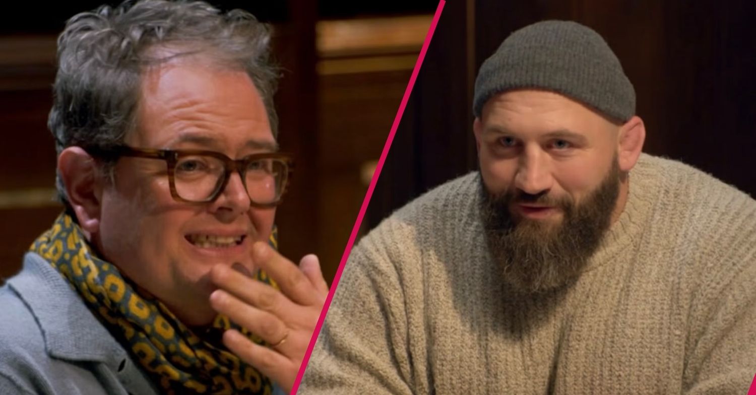 Alan Carr and Kate Garraway on Celebrity Traitors