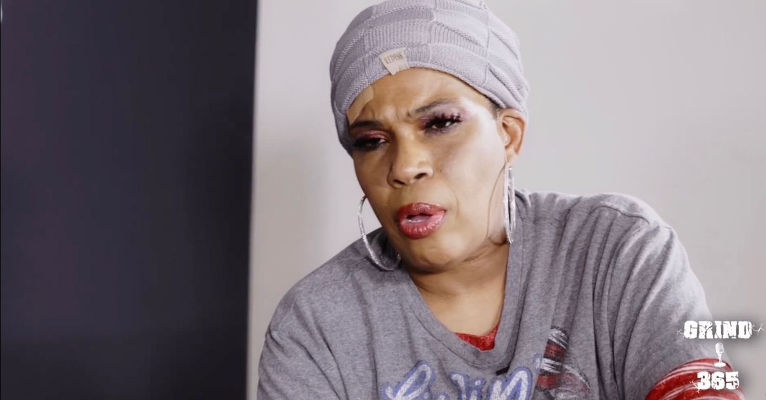 Macy Gray talking