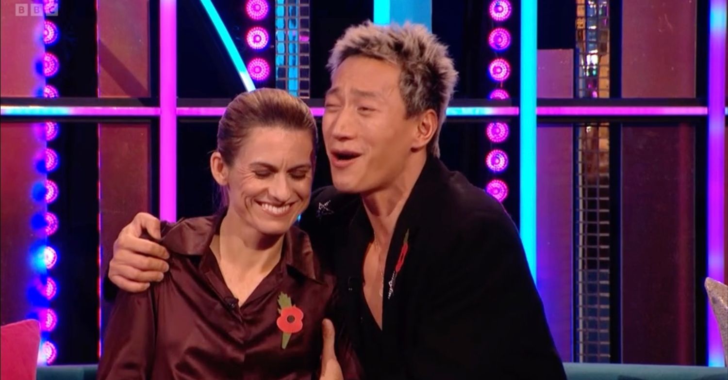 Karen Carney and Carlos Gu on It Takes Two 