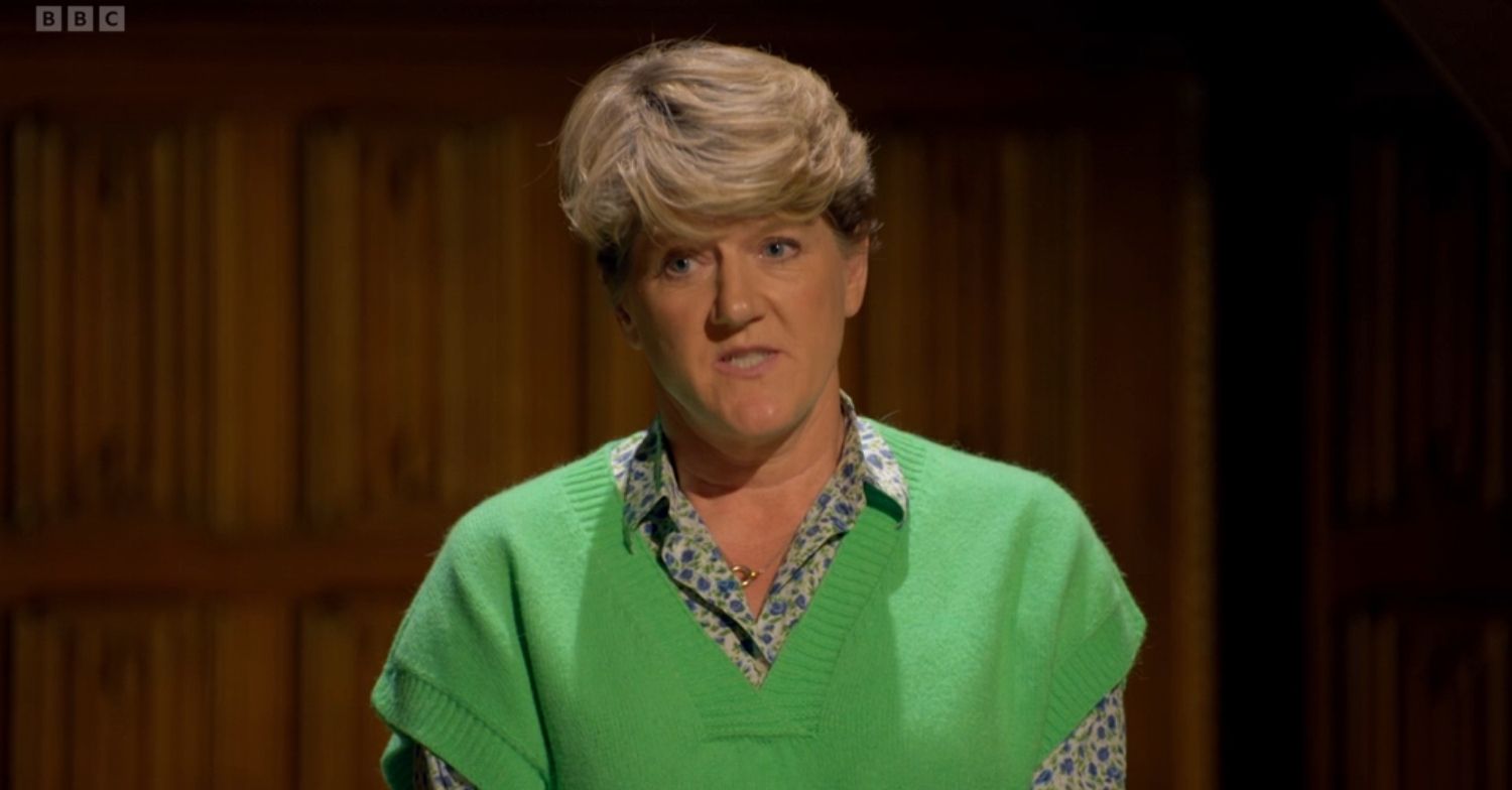 Clare Balding on Celebrity Traitors 