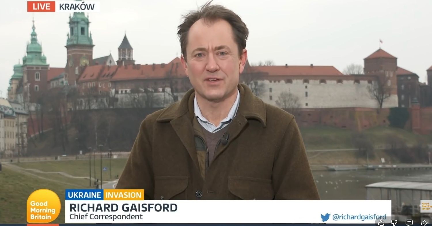 Richard Gaisford on GMB 