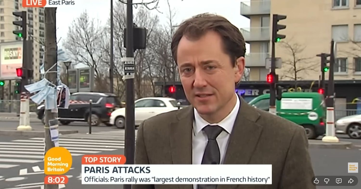 Richard Gaisford on GMB 