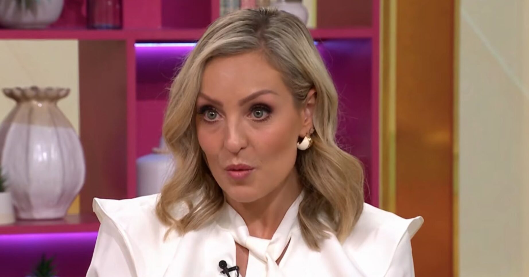 Strictly star Amy Dowden speaking on Lorraine
