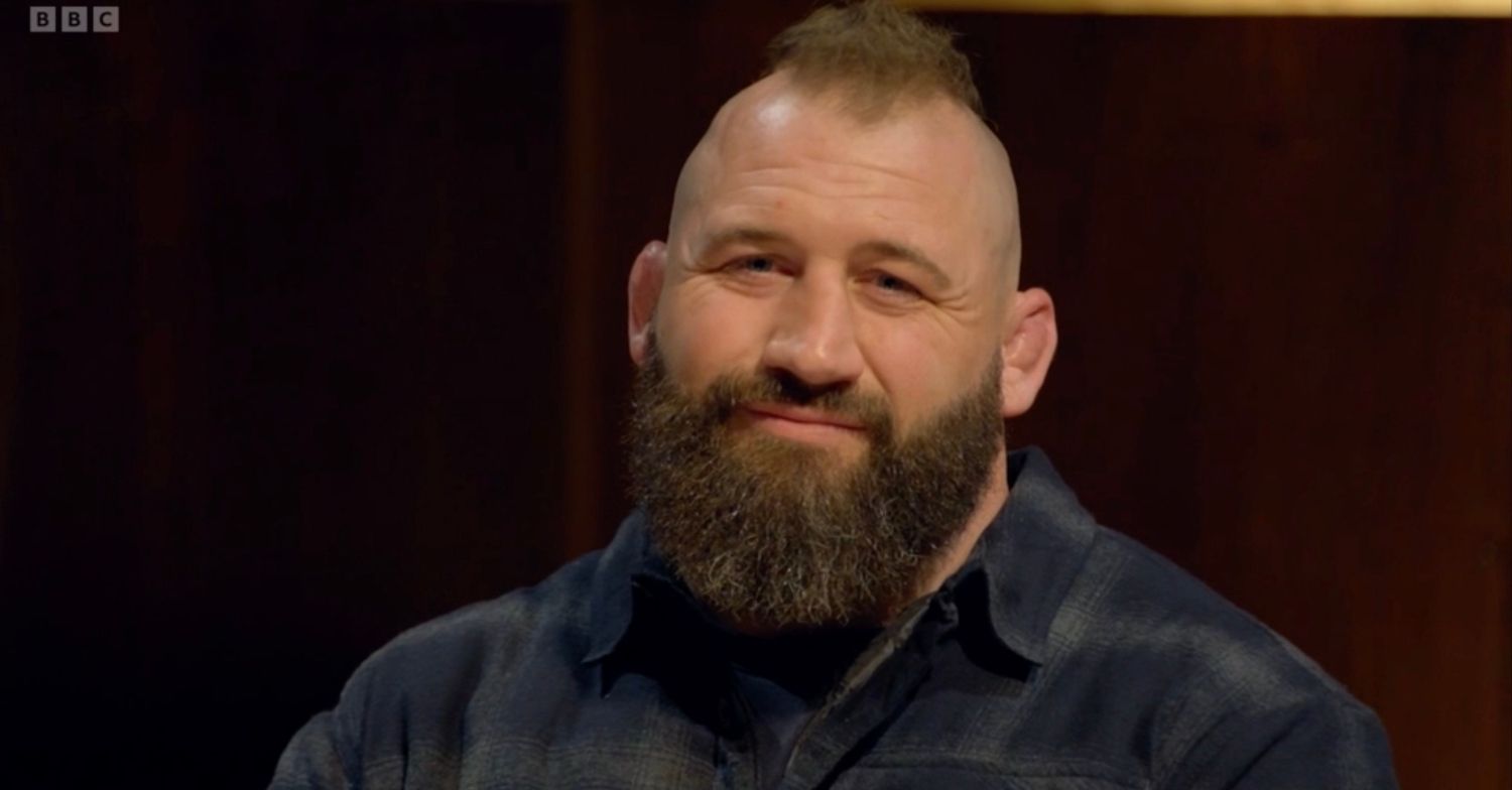 Joe Marler smiling