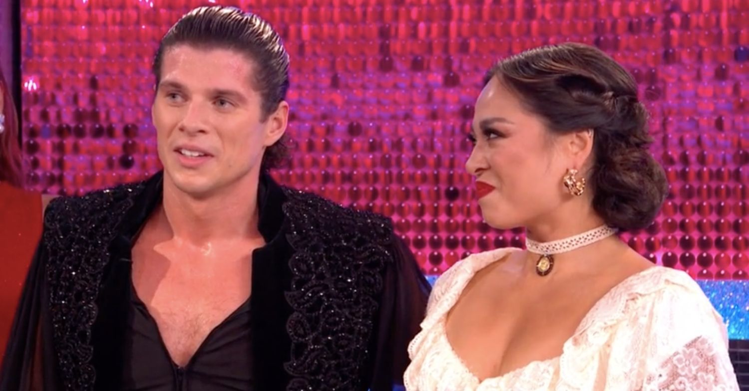 Katya and Lewis on Strictly 