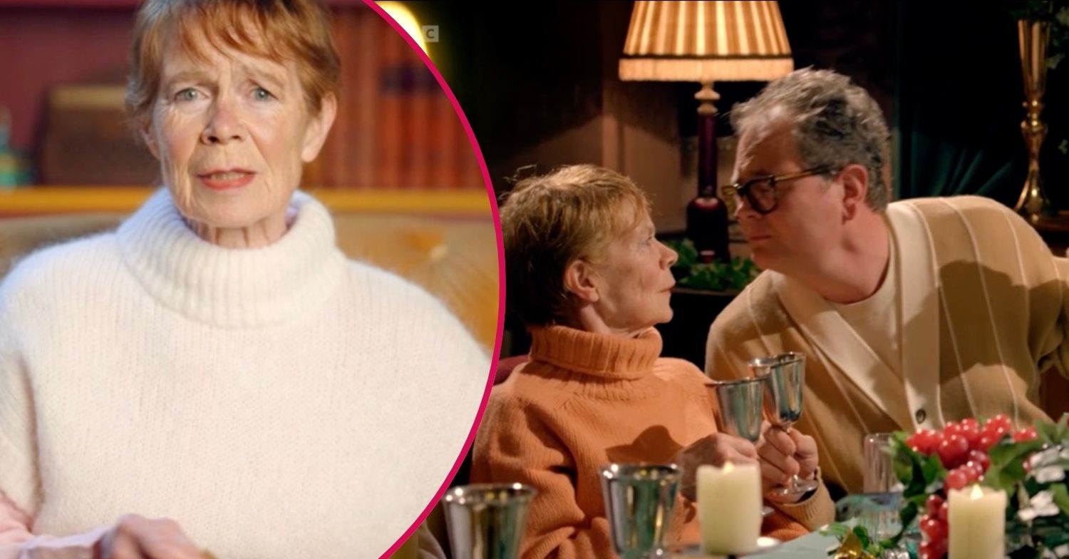 Alan Carr and Celia Imrie on Celebrity Traitors