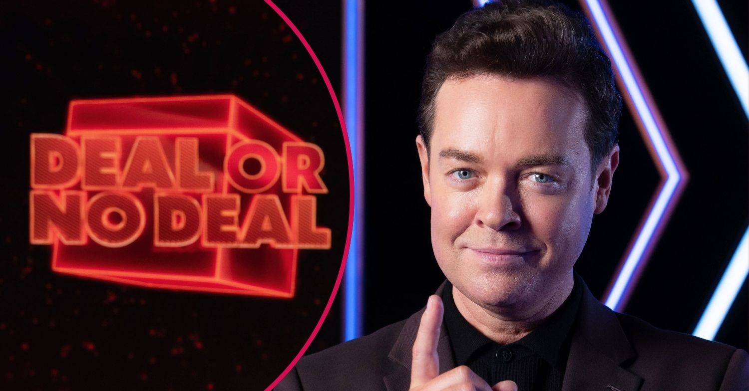 Deal or No Deal logo and Stephen Mulhern