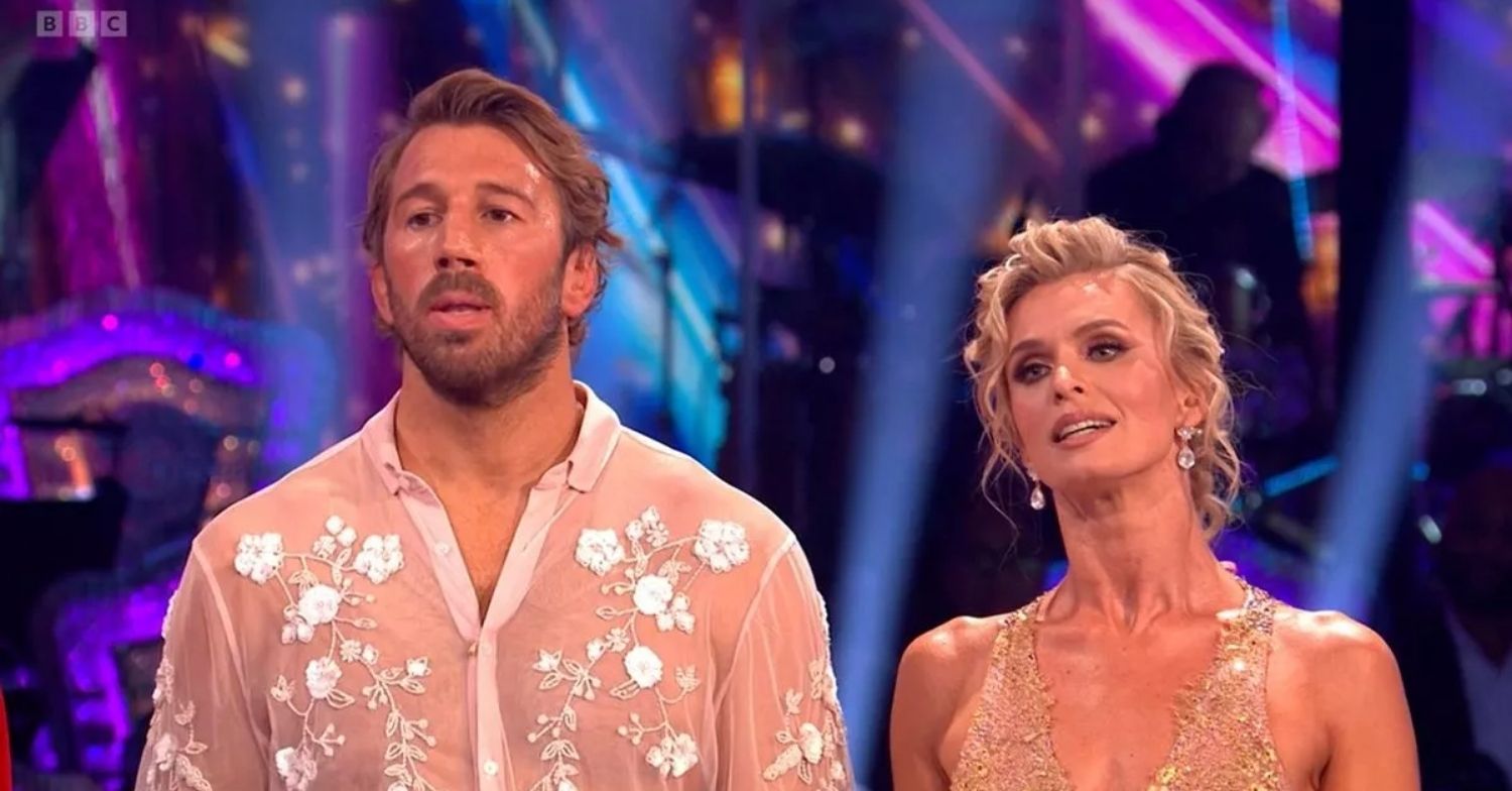 Nadiya Bychkova and Chris Robshaw on Strictly