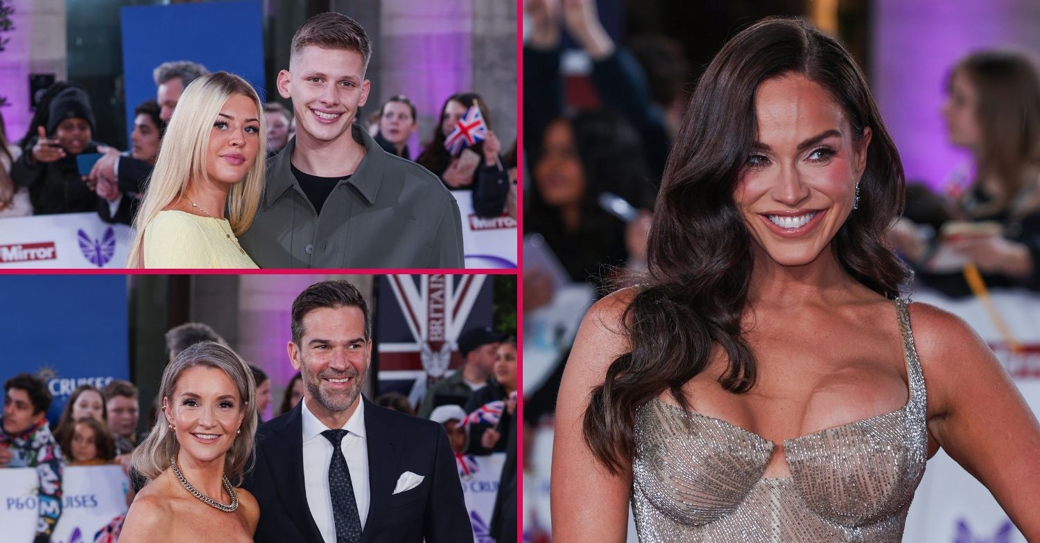 ED trio : Vicky Pattison / Freddy / Helen and Gethin at Pride of Britains