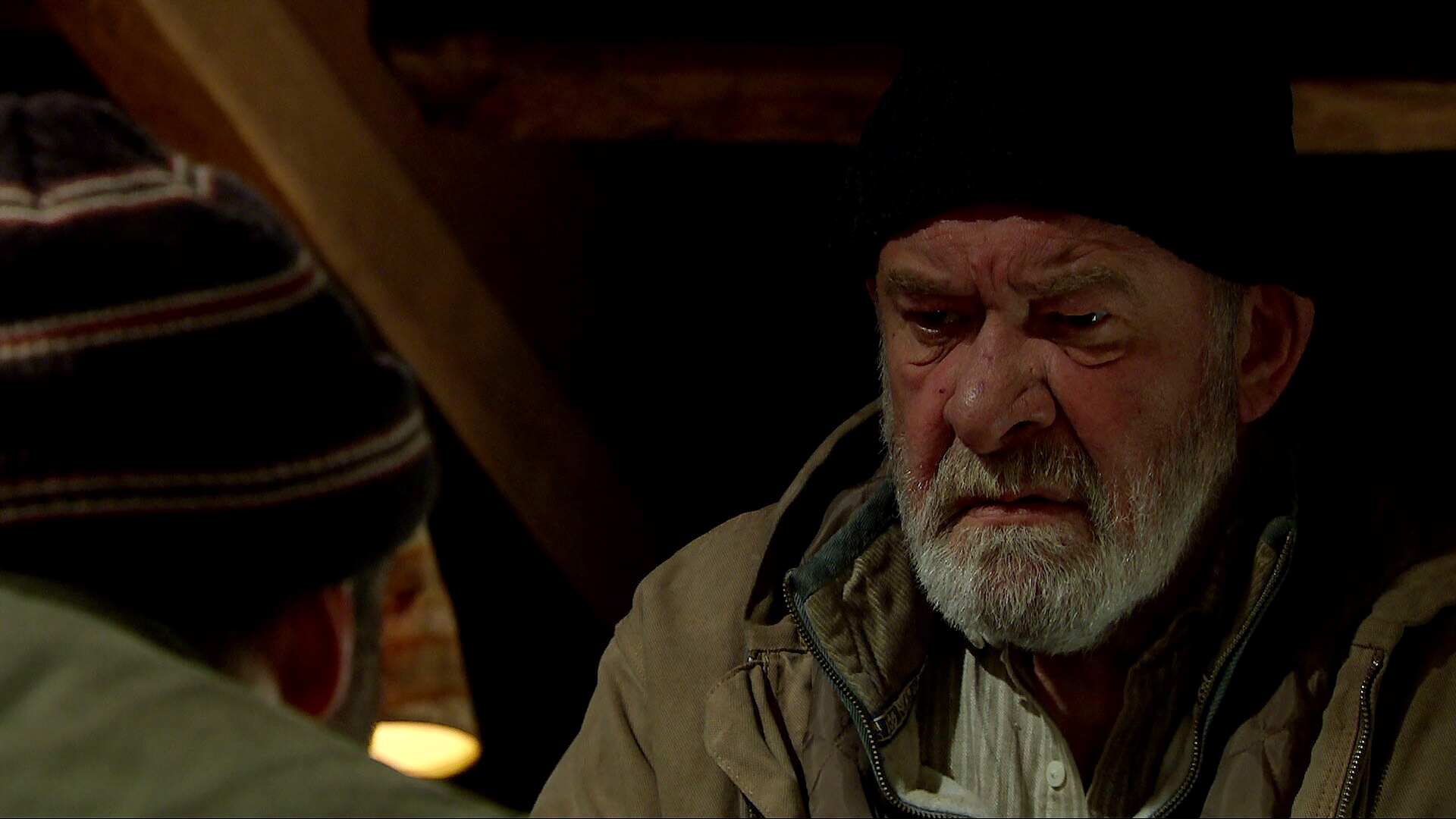 Bear faces a difficult choice (Credit: ITV)