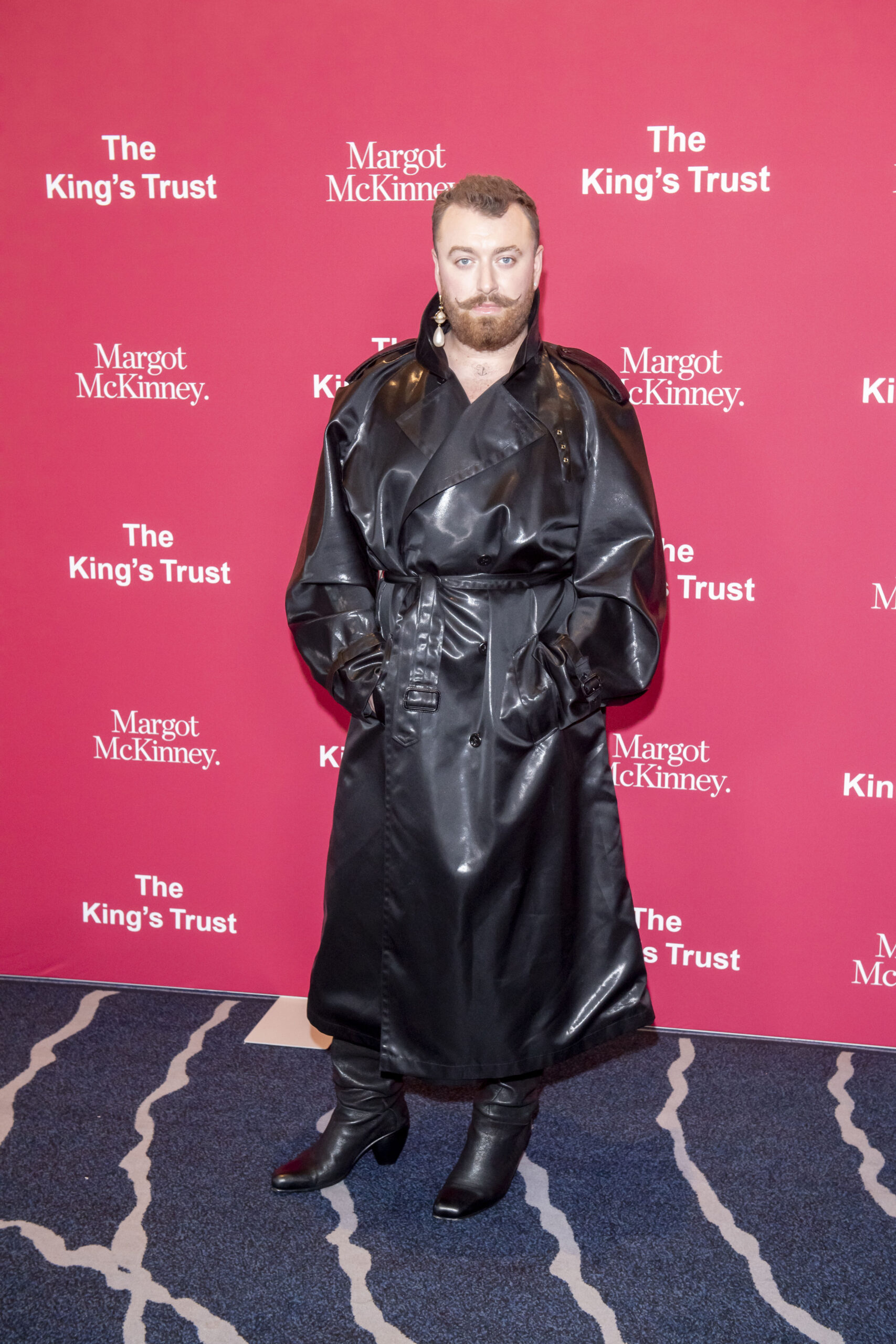 Sam Smith on the red carpet 