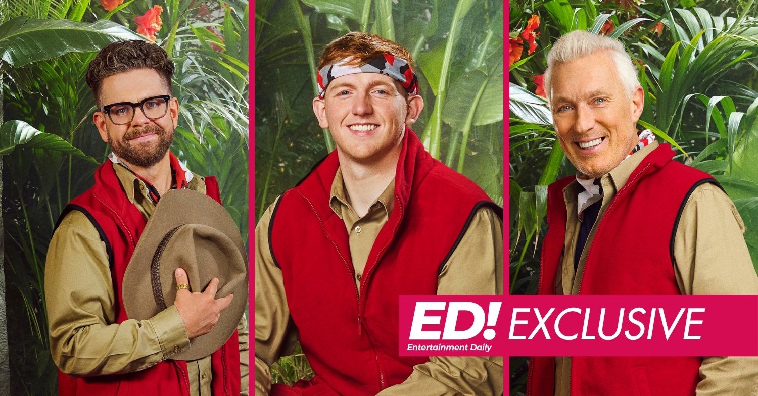 ED comp: Jack Osbourne / Angryginge / Martin Kemp on I'm A Celebrity promo pics