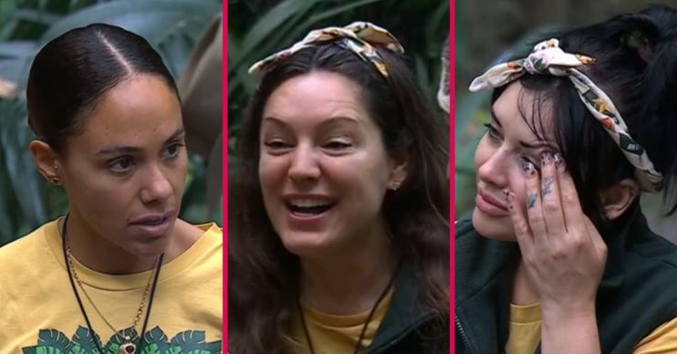 Alex Scott, Kelly Brook, Shona McGarty on I'm A Celebrity