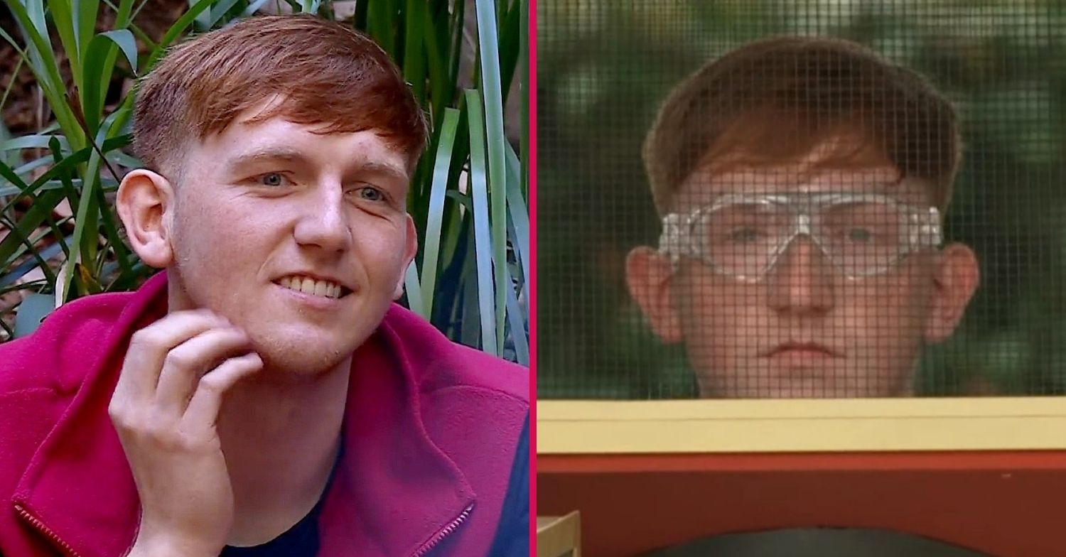 Angry Ginge on I'm A Celeb