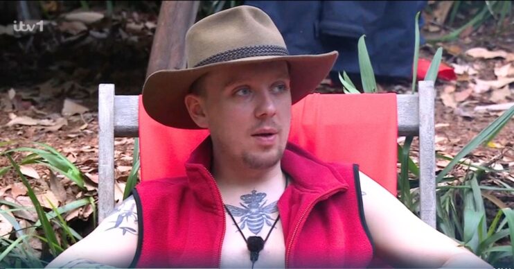 Aitch on I'm A Celebrity