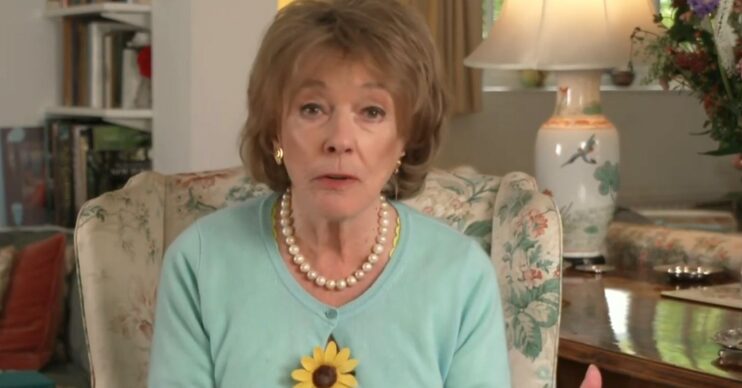 Esther Rantzen speaking to camera