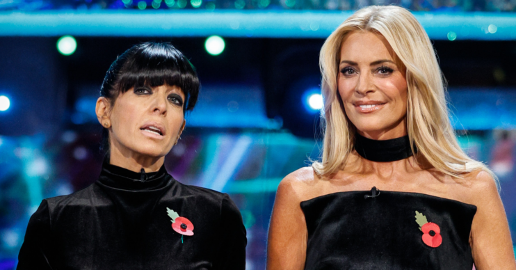 Claudia Winkleman and Tess Daly on Strictly