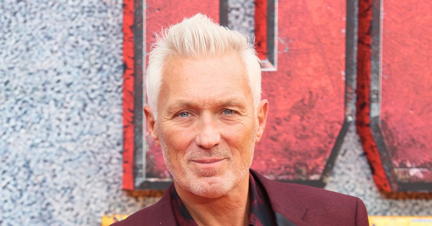 Martin Kemp on the red carpet
