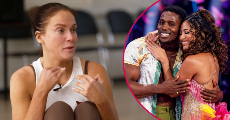 Vicky and Harry on Strictly Come Dancing
