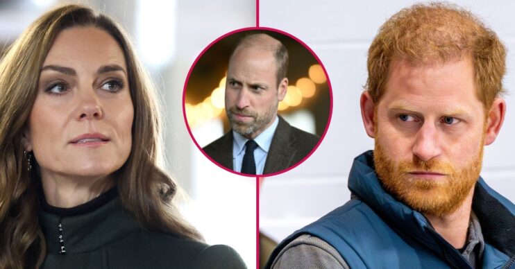 Prince William, Kate Middleton and Prince Harry