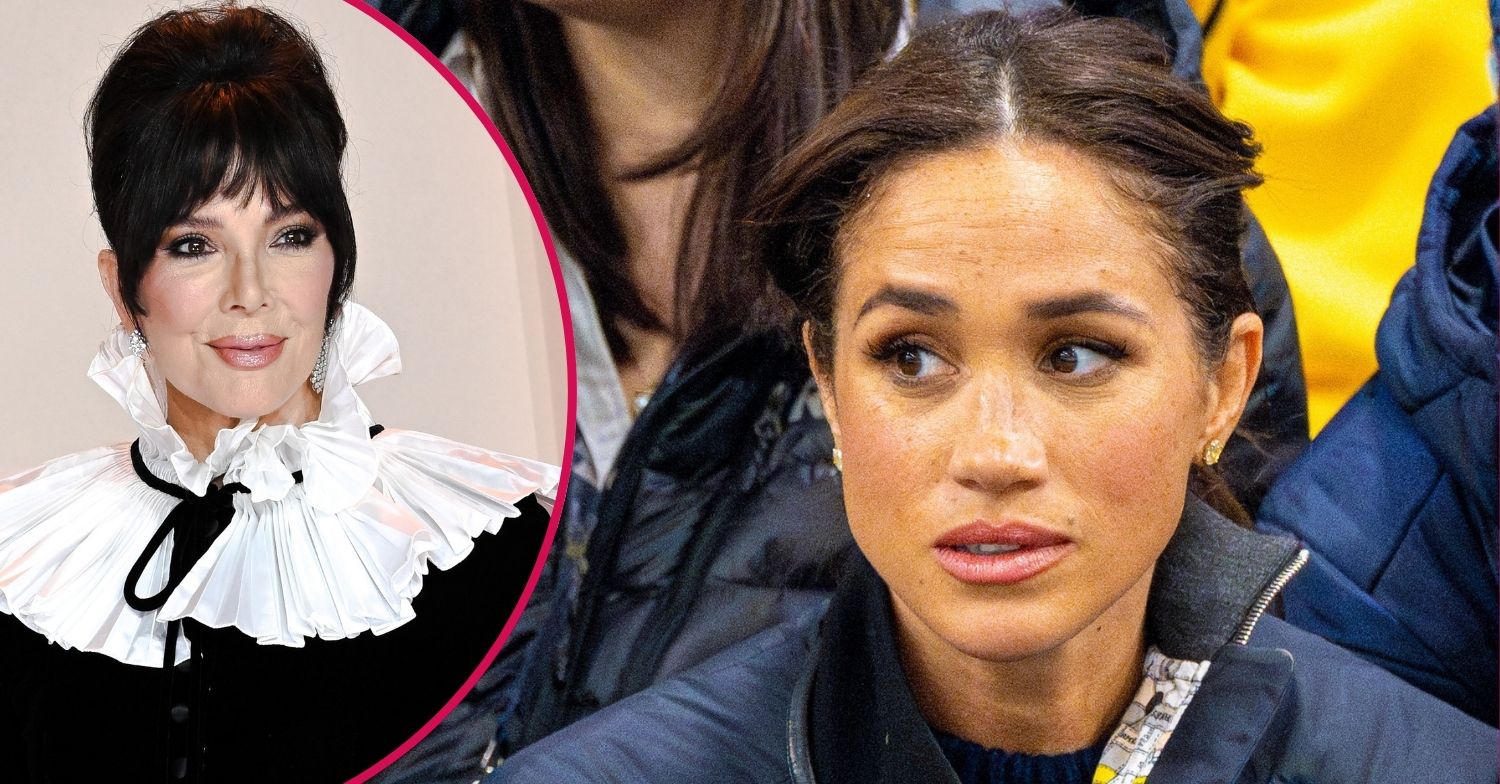 Meghan Markle and Kris Jenner
