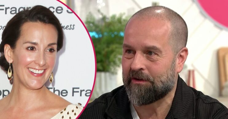 Alfie and his ex wife Sarah