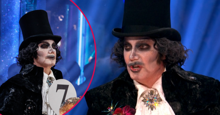 Craig Revel Horwood dressed up for Halloween on Strictly